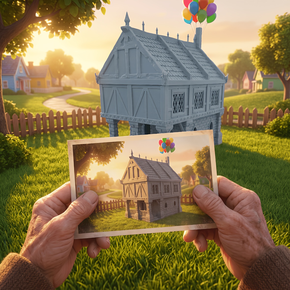 Timberhold Cottage Miniature for Tabletop Games